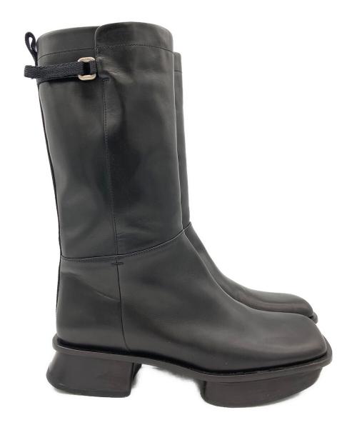 PRADA（プラダ）PRADA (プラダ) ロングブーツ ブラック サイズ:35　1/2の古着・服飾アイテム