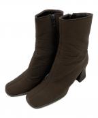 PRADAプラダ）の古着「ショートブーツ」｜ブラウン