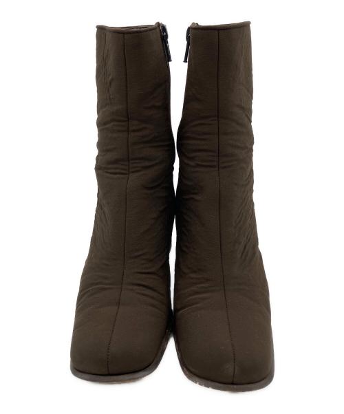 PRADA（プラダ）PRADA (プラダ) ショートブーツ ブラウン サイズ:35の古着・服飾アイテム