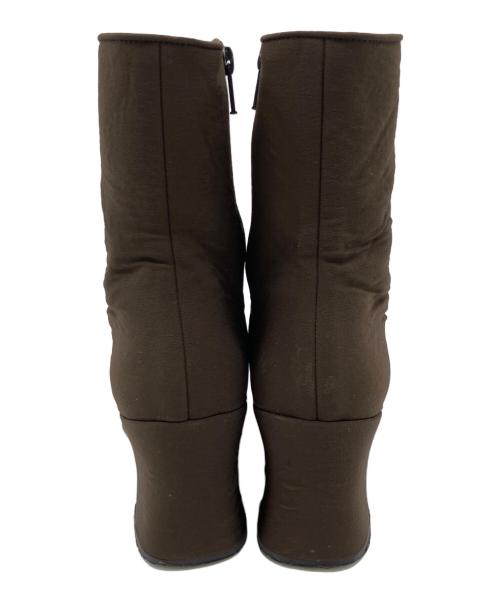 PRADA（プラダ）PRADA (プラダ) ショートブーツ ブラウン サイズ:35の古着・服飾アイテム