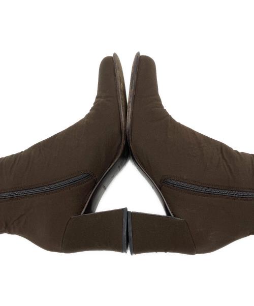 PRADA（プラダ）PRADA (プラダ) ショートブーツ ブラウン サイズ:35の古着・服飾アイテム