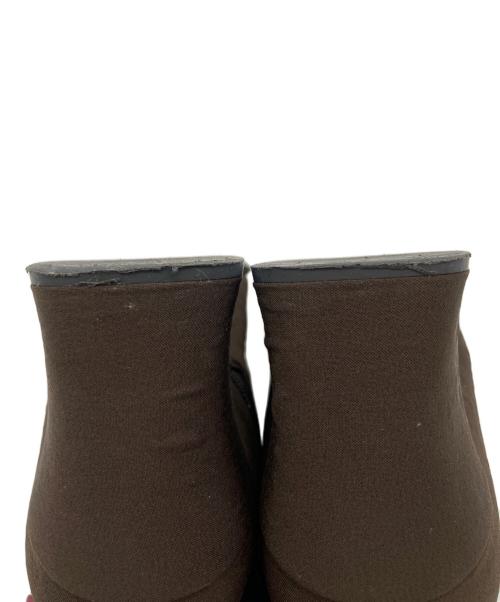 PRADA（プラダ）PRADA (プラダ) ショートブーツ ブラウン サイズ:35の古着・服飾アイテム