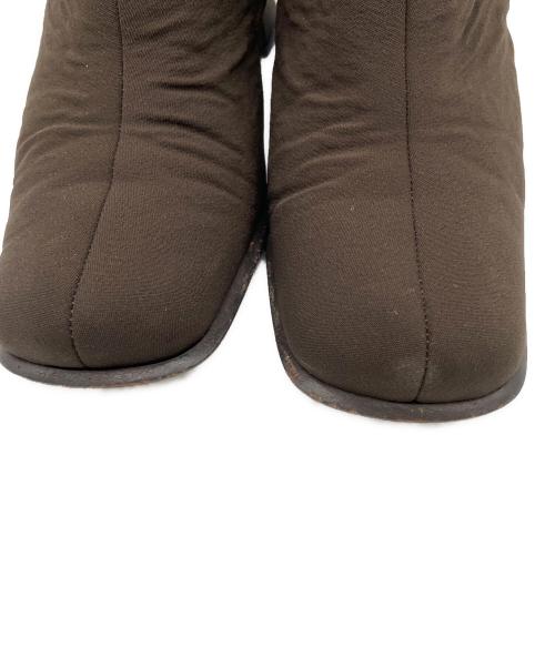 PRADA（プラダ）PRADA (プラダ) ショートブーツ ブラウン サイズ:35の古着・服飾アイテム