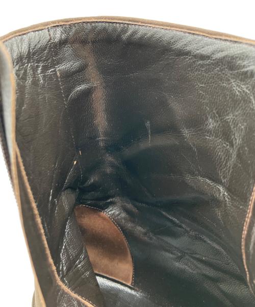 PRADA（プラダ）PRADA (プラダ) ショートブーツ ブラウン サイズ:35の古着・服飾アイテム