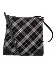BURBERRY BLUE LABEL（バーバリーロンドンブルーレーベル）の古着「ショルダーバッグ」｜ブラック
