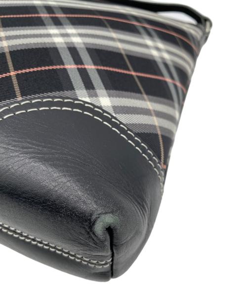 BURBERRY BLUE LABEL（バーバリーロンドンブルーレーベル）BURBERRY BLUE LABEL (バーバリーロンドンブルーレーベル) ショルダーバッグ ブラックの古着・服飾アイテム