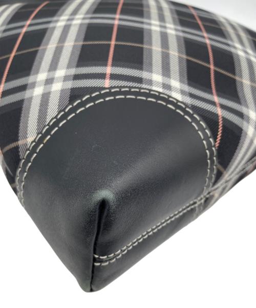 BURBERRY BLUE LABEL（バーバリーロンドンブルーレーベル）BURBERRY BLUE LABEL (バーバリーロンドンブルーレーベル) ショルダーバッグ ブラックの古着・服飾アイテム