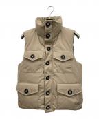 CANADA GOOSEカナダグース）の古着「モントリオール　ダウンベスト」｜ベージュ