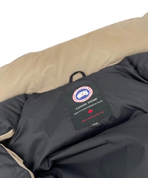 CANADA GOOSE（カナダグース）CANADA GOOSE (カナダグース) モントリオール　ダウンベスト ベージュ サイズ:Mの古着・服飾アイテム