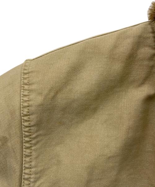 NAVY DEPARTMENT(U.S NAVY)（ネイビー デパートメント）NAVY DEPARTMENT(U.S NAVY) (ネイビー デパートメント) デッキジャケット ベージュ サイズ:36の古着・服飾アイテム