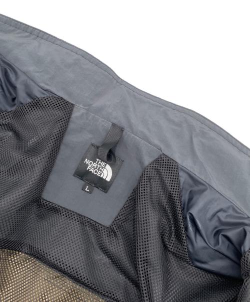 THE NORTH FACE（ザ ノース フェイス）THE NORTH FACE (ザ ノース フェイス) Hydrena Wind Jacket（ハイドレナウィンドジャケット）　マウンテンパーカー グレー×カーキ サイズ:Lの古着・服飾アイテム