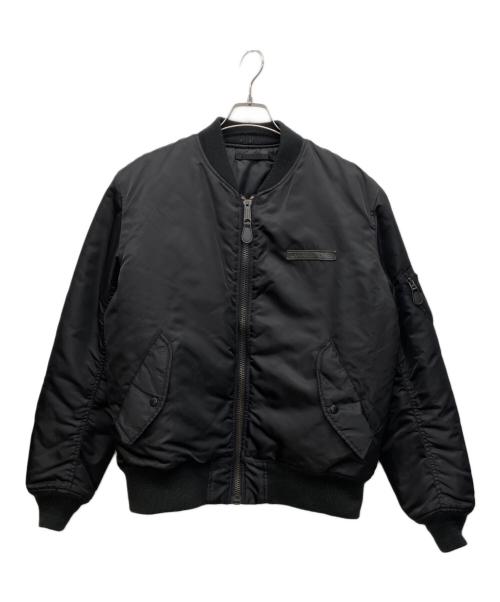 AVIREX（アヴィレックス）AVIREX (アヴィレックス) MA-1フライトジャケット ブラック サイズ:DOUBLE EXTRA LARGEの古着・服飾アイテム