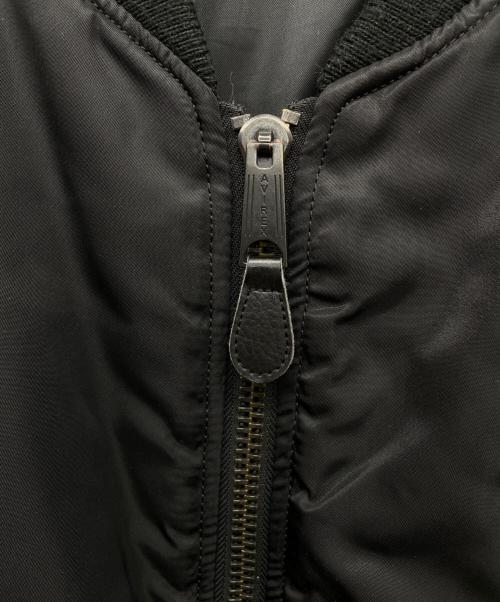AVIREX（アヴィレックス）AVIREX (アヴィレックス) MA-1フライトジャケット ブラック サイズ:DOUBLE EXTRA LARGEの古着・服飾アイテム