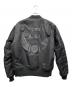 AVIREX (アヴィレックス) MA-1フライトジャケット ブラック サイズ:DOUBLE EXTRA LARGE：8000円