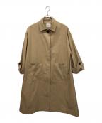 OHGAオオガ）の古着「ステンカラーコート」｜ベージュ