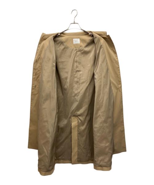 OHGA（オオガ）OHGA (オオガ) ステンカラーコート ベージュ サイズ:Mの古着・服飾アイテム