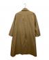 OHGA (オオガ) ステンカラーコート ベージュ サイズ:M：18000円
