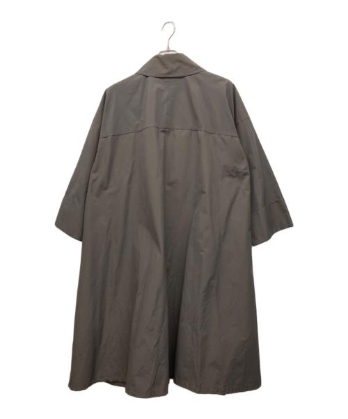 Mila Owen（ミラオーウェン）Mila Owen (ミラオーウェン) ステンカラーケープ風オーバーコートの古着・服飾アイテム