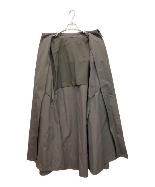 Mila Owen（ミラオーウェン）Mila Owen (ミラオーウェン) ステンカラーケープ風オーバーコートの古着・服飾アイテム