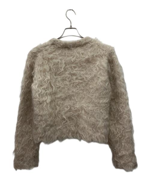 OHGA（オオガ）OHGA (オオガ) プードルニット ベージュ サイズ:Fの古着・服飾アイテム