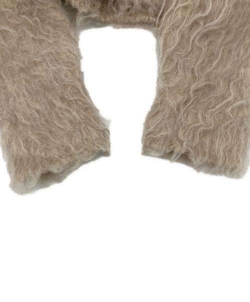 OHGA（オオガ）OHGA (オオガ) プードルニット ベージュ サイズ:Fの古着・服飾アイテム