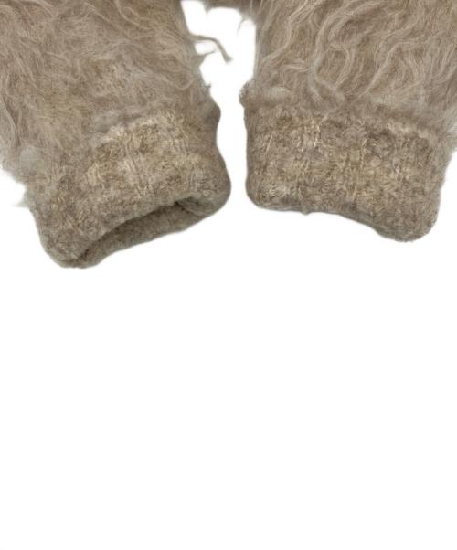 OHGA（オオガ）OHGA (オオガ) プードルニット ベージュ サイズ:Fの古着・服飾アイテム