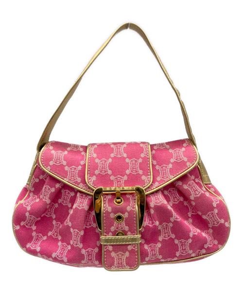 CELINE（セリーヌ）CELINE (セリーヌ) デニムバッグ ピンクの古着・服飾アイテム