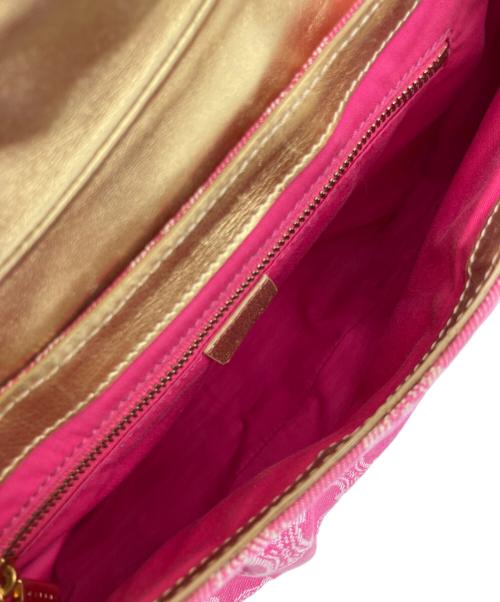 CELINE（セリーヌ）CELINE (セリーヌ) デニムバッグ ピンクの古着・服飾アイテム