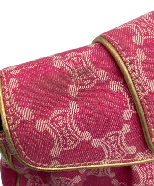 CELINE（セリーヌ）CELINE (セリーヌ) デニムバッグ ピンクの古着・服飾アイテム