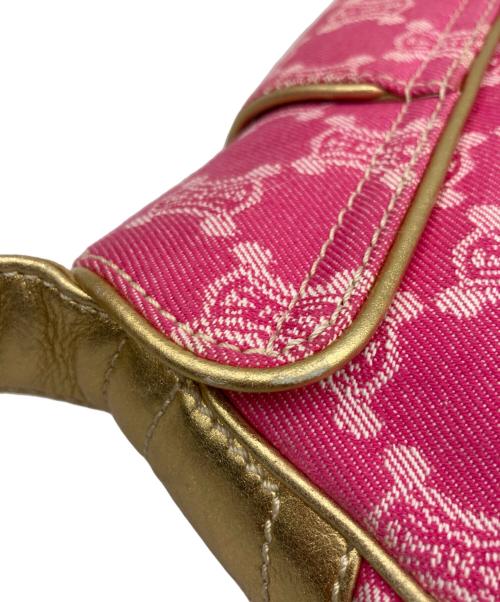 CELINE（セリーヌ）CELINE (セリーヌ) デニムバッグ ピンクの古着・服飾アイテム