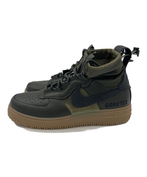 NIKE（ナイキ）NIKE (ナイキ) ハイカットスニーカー ブラック×グリーン サイズ:27.5㎝の古着・服飾アイテム