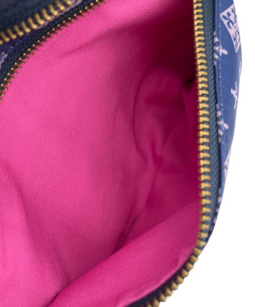 russet（ラシット）russet (ラシット) ボディーバッグ ネイビー×パープルの古着・服飾アイテム