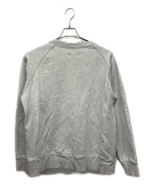 sacai（サカイ）sacai (サカイ) A.P.C. (アーペーセー) クルーネックスウェット グレー サイズ:Mの古着・服飾アイテム