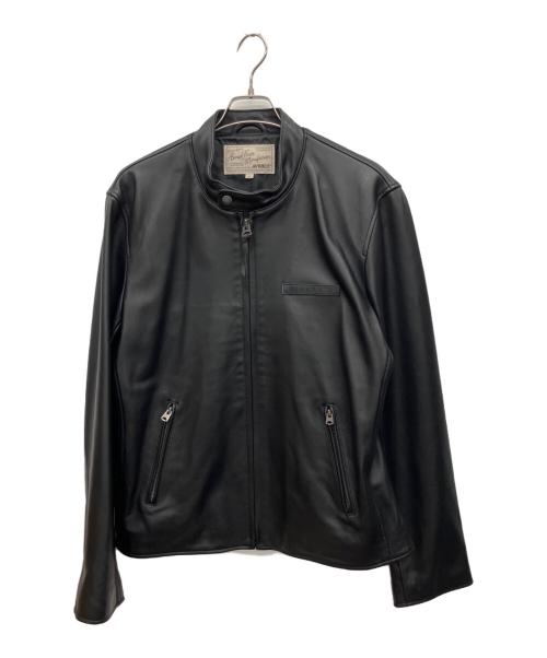 AVIREX（アヴィレックス）AVIREX (アヴィレックス) レザージャケット ブラック サイズ:2XLの古着・服飾アイテム