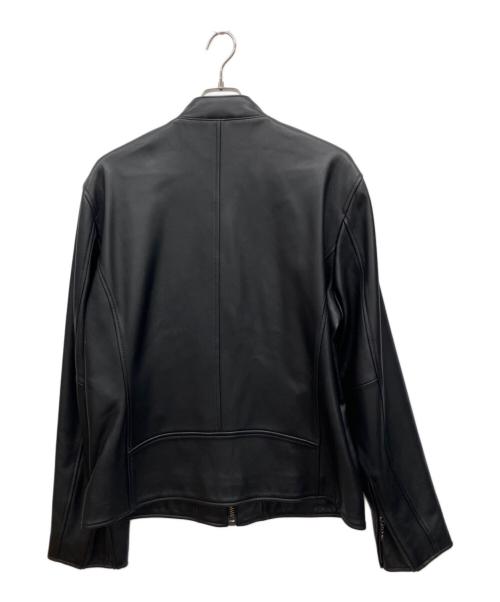 AVIREX（アヴィレックス）AVIREX (アヴィレックス) レザージャケット ブラック サイズ:2XLの古着・服飾アイテム