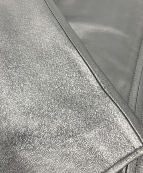 AVIREX（アヴィレックス）AVIREX (アヴィレックス) レザージャケット ブラック サイズ:2XLの古着・服飾アイテム