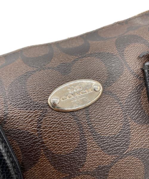 COACH（コーチ）COACH (コーチ) ハンドバッグ ブラウンの古着・服飾アイテム