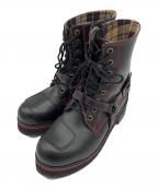 wildwingワイルドウィング）の古着「ブーツ」｜ブラック×レッド