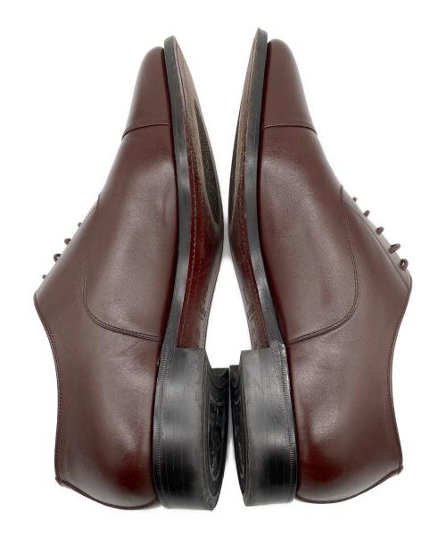 SCOTCH GRAIN（スコッチグレイン）SCOTCH GRAIN (スコッチグレイン) ストレートチップシューズ ブラウン サイズ:25　1/2　（EEE)の古着・服飾アイテム