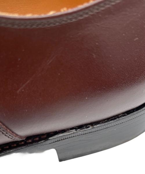 SCOTCH GRAIN（スコッチグレイン）SCOTCH GRAIN (スコッチグレイン) ストレートチップシューズ ブラウン サイズ:25　1/2　（EEE)の古着・服飾アイテム