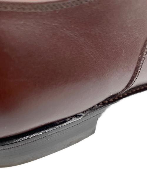 SCOTCH GRAIN（スコッチグレイン）SCOTCH GRAIN (スコッチグレイン) ストレートチップシューズ ブラウン サイズ:25　1/2　（EEE)の古着・服飾アイテム
