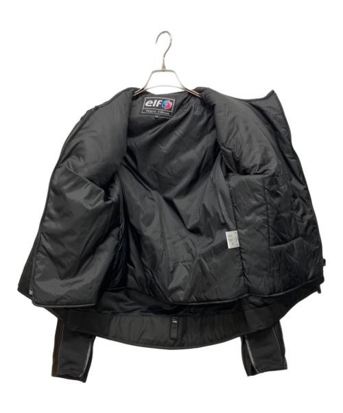 elf（エルフ）elf (エルフ) バイクジャケット ブラック サイズ:LLの古着・服飾アイテム