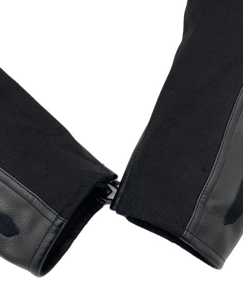 elf（エルフ）elf (エルフ) バイクジャケット ブラック サイズ:LLの古着・服飾アイテム