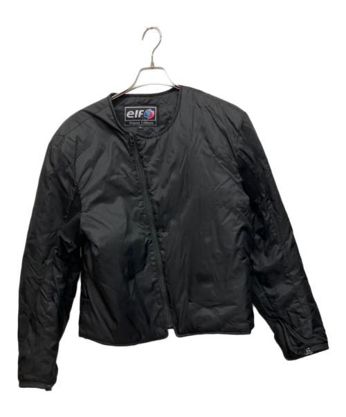 elf（エルフ）elf (エルフ) バイクジャケット ブラック サイズ:LLの古着・服飾アイテム