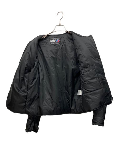 elf（エルフ）elf (エルフ) バイクジャケット ブラック サイズ:LLの古着・服飾アイテム