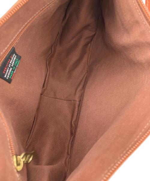 IL BISONTE（イル ビゾンテ）IL BISONTE (イル ビゾンテ) ショルダーバッグ ブラウンの古着・服飾アイテム