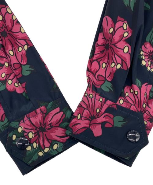 COACH（コーチ）COACH (コーチ) Hawaiian Lily Hoodie ネイビー サイズ:Mの古着・服飾アイテム