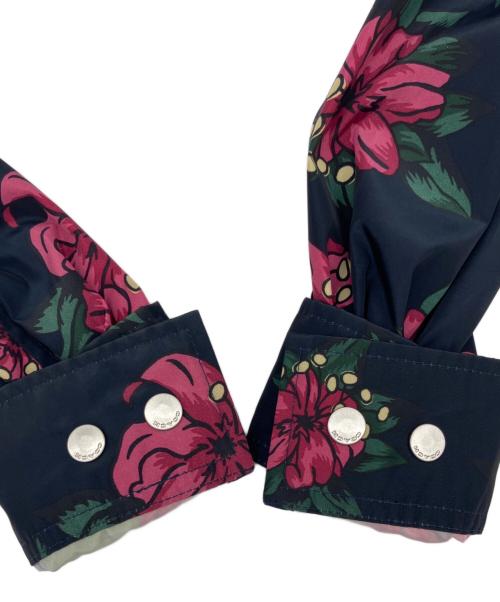 COACH（コーチ）COACH (コーチ) Hawaiian Lily Hoodie ネイビー サイズ:Mの古着・服飾アイテム