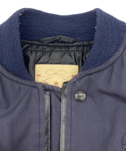 MONITALY（モニタリー）MONITALY (モニタリー) MA-1ジャケット ネイビー サイズ:Mの古着・服飾アイテム