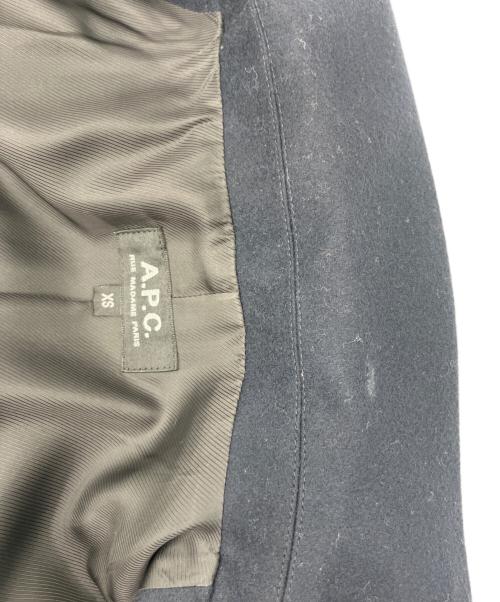 A.P.C.（アーペーセー）A.P.C. (アーペーセー) チェスターコート ネイビー サイズ:XSの古着・服飾アイテム